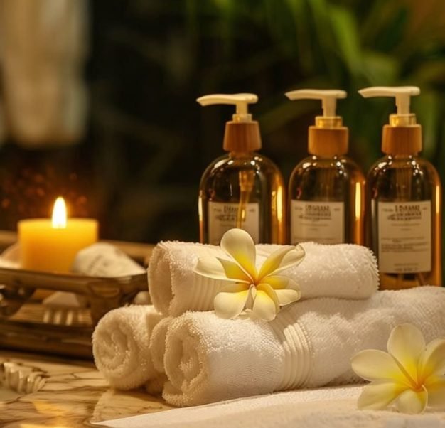 Relax your senses with calming essential oils.